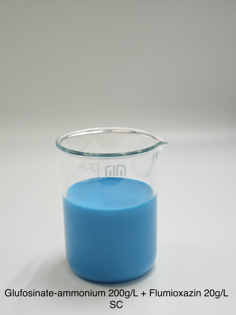 Glufosinate-ammonium 200g/L + Flumioxazin 20g/L SC